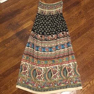 Strapless Maxi Dress